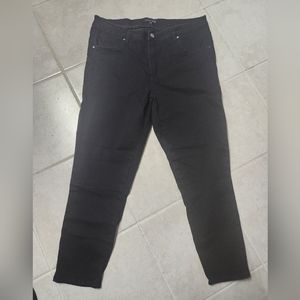 Universal Standard Siene Mid Rise Skinny Jean 27 Inch Black Size 16